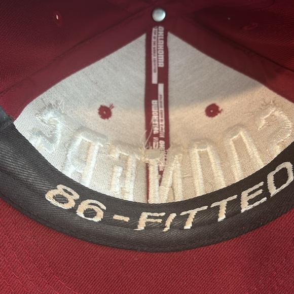 Oklahoma Sooners Flat Bill Hat - Picture 3 of 3